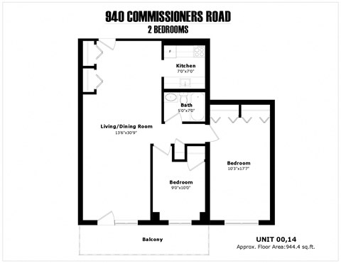 940 Commissioners Road East 1-2 Beds Apartment for Rent - Photo Gallery 21